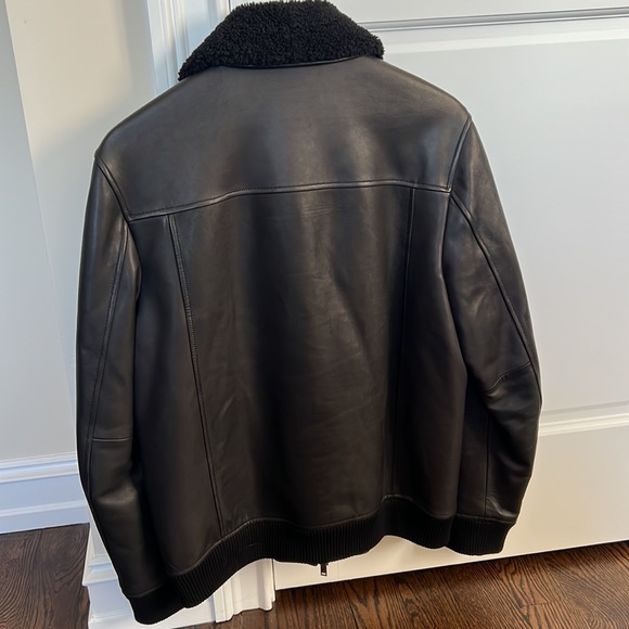 Theory Tyler NC Kelleher Leather Jacket - Picture 5 of 5